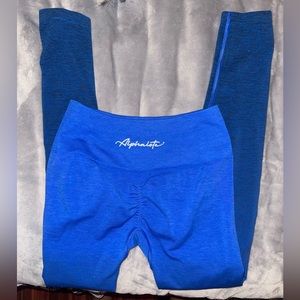 Alphalete Ombré amplify leggings moonlight